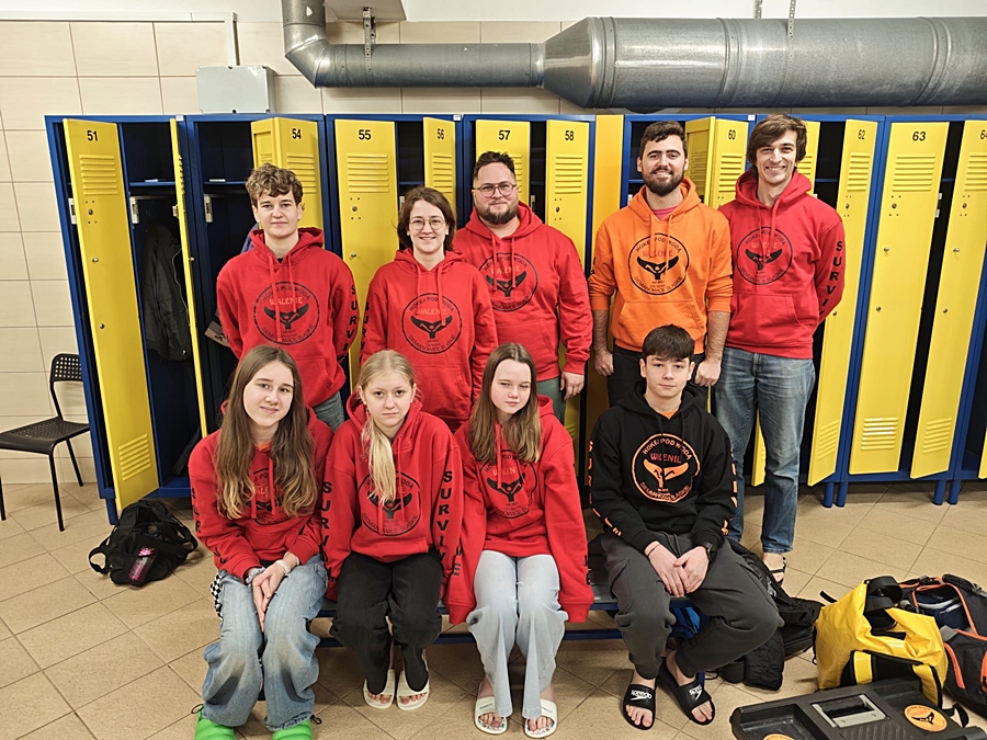 Hokej pod wodą Walenie Siemianowice Śląskie Finał WOŚP w Rudzie Śląskiej 25 I 2026